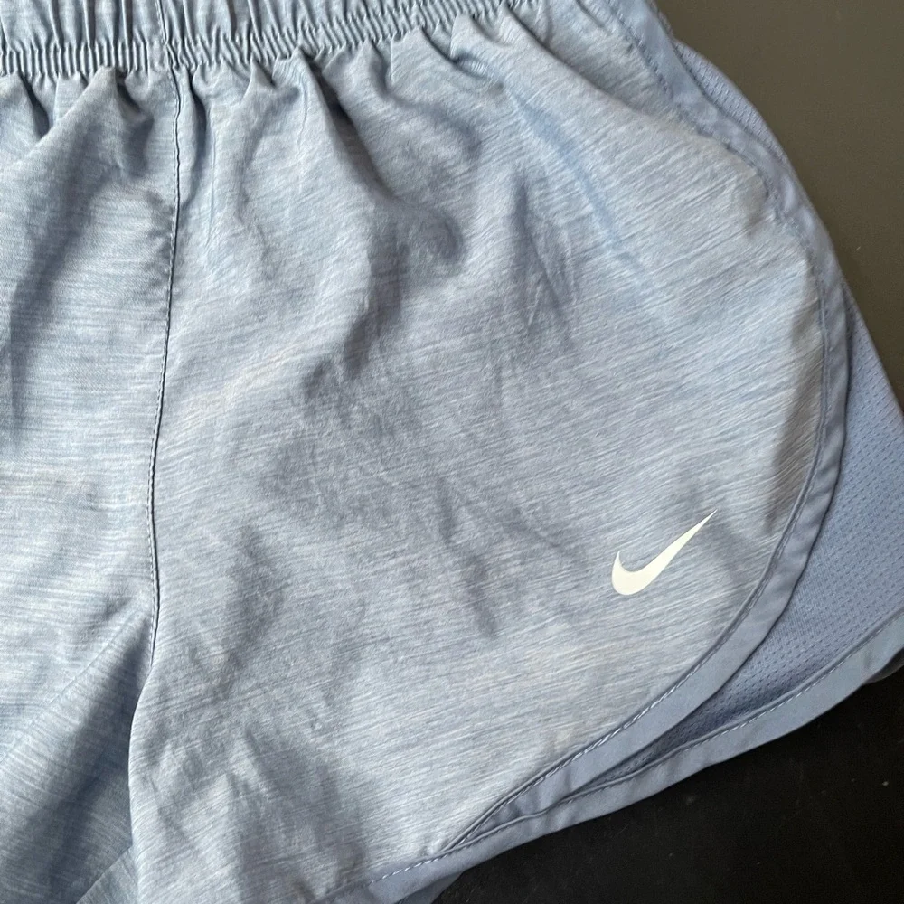 Nike Blue Athletic Running Dri-Fit Shorts Womens XS